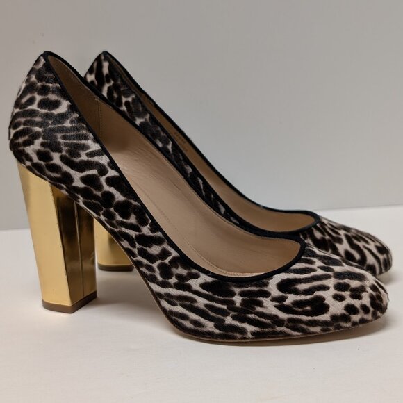 J. Crew Collection 'Etta' Cheetah Calf Hair Pumps - Picture 4 of 14
